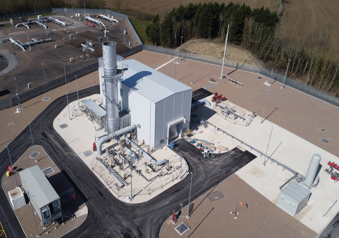 gas compressor station