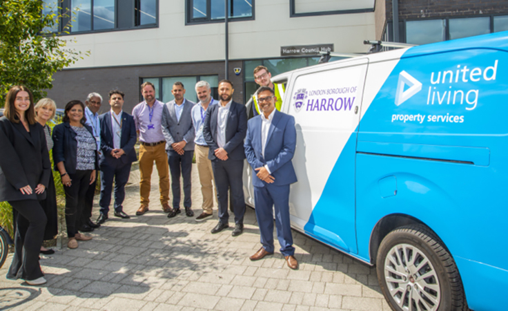 United Living Property Services has won a £40 million contract with the London Borough of Harrow for property repairs and maintenance.