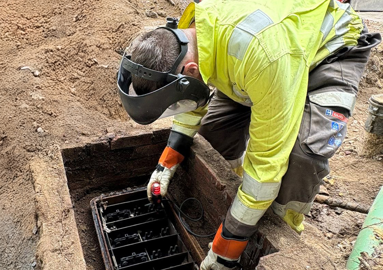 power infrastructure employee